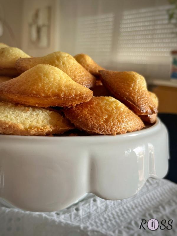 Madeleines francesi alla vaniglia