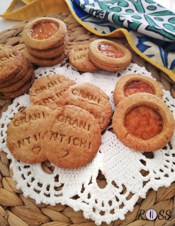 Biscotti da colazione con grani antichi