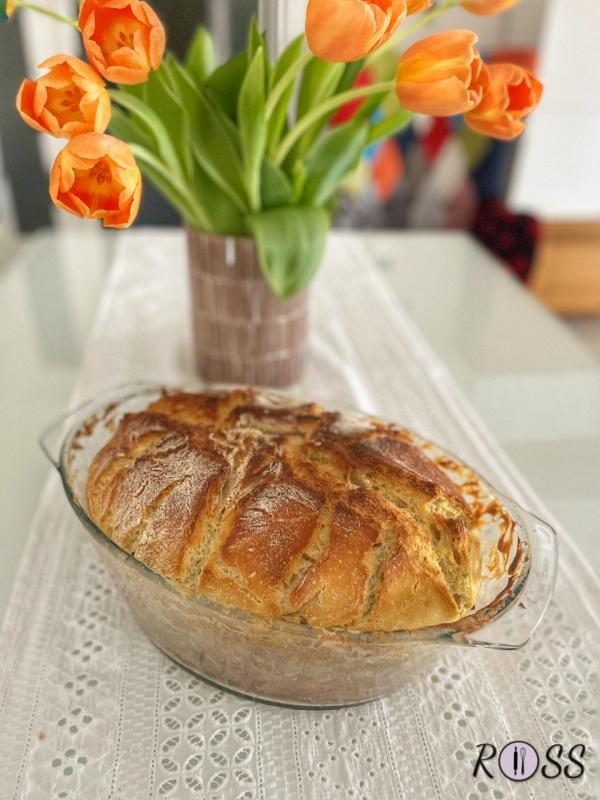 Pane con farina Russello cotto in cocotte