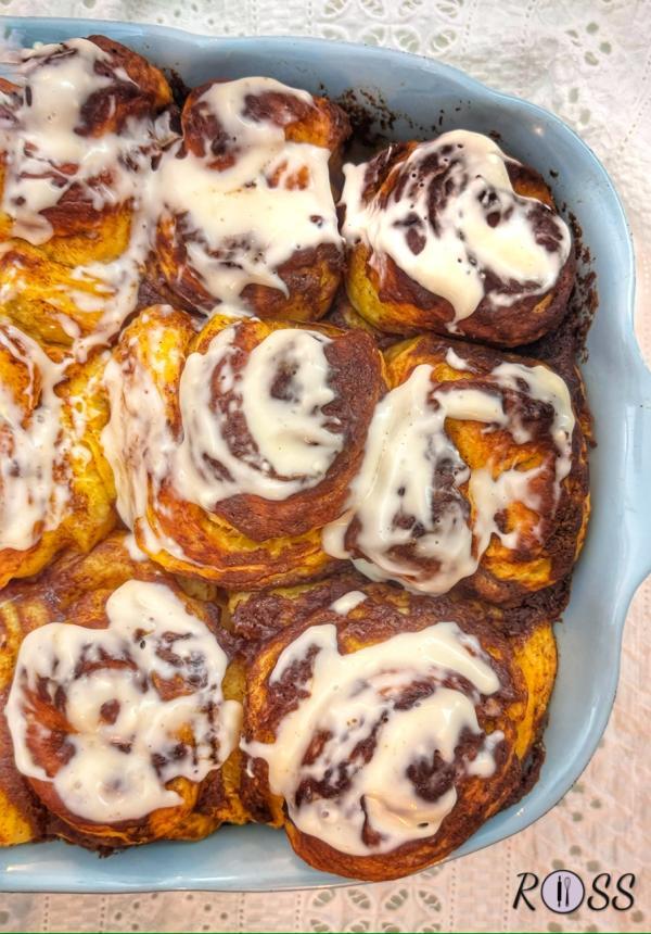 Cinnamon rolls alla zucca