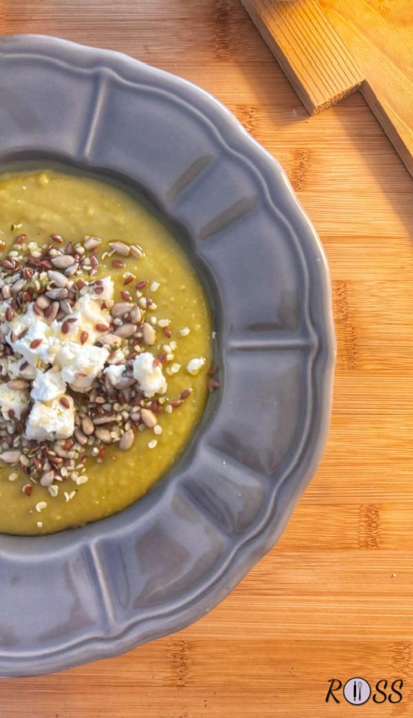 Vellutata di piselli secchi